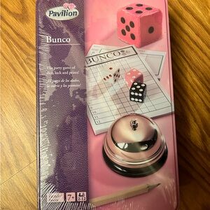 Pavilion Bunco Game - Pink & Purple Box
